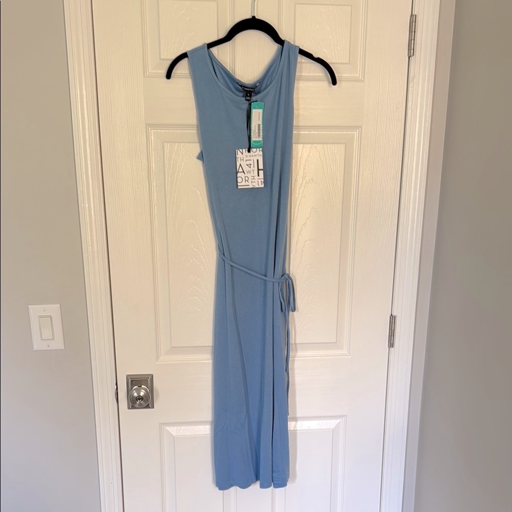 Blue Sleeveless Dress